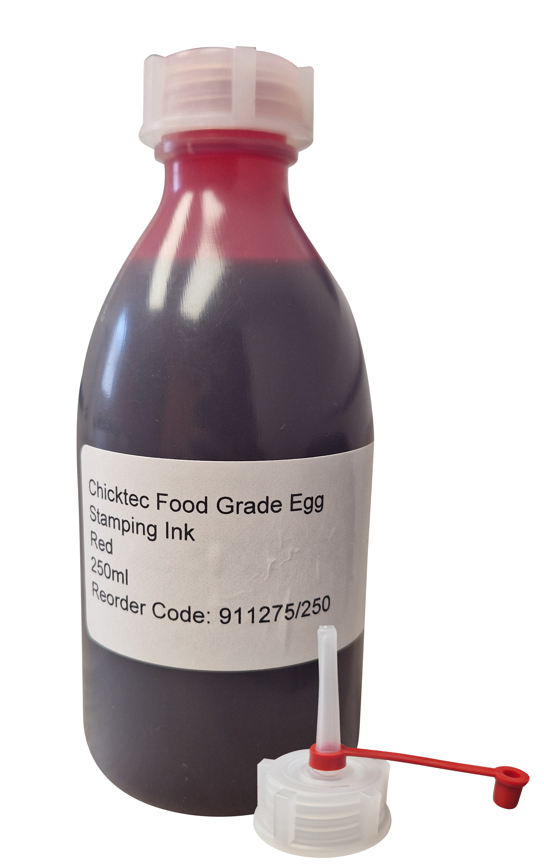 Red Ink for Self Inking Stamp Head - 250ml