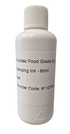 Red Ink for Self Inking Stamp Head - 80ml
