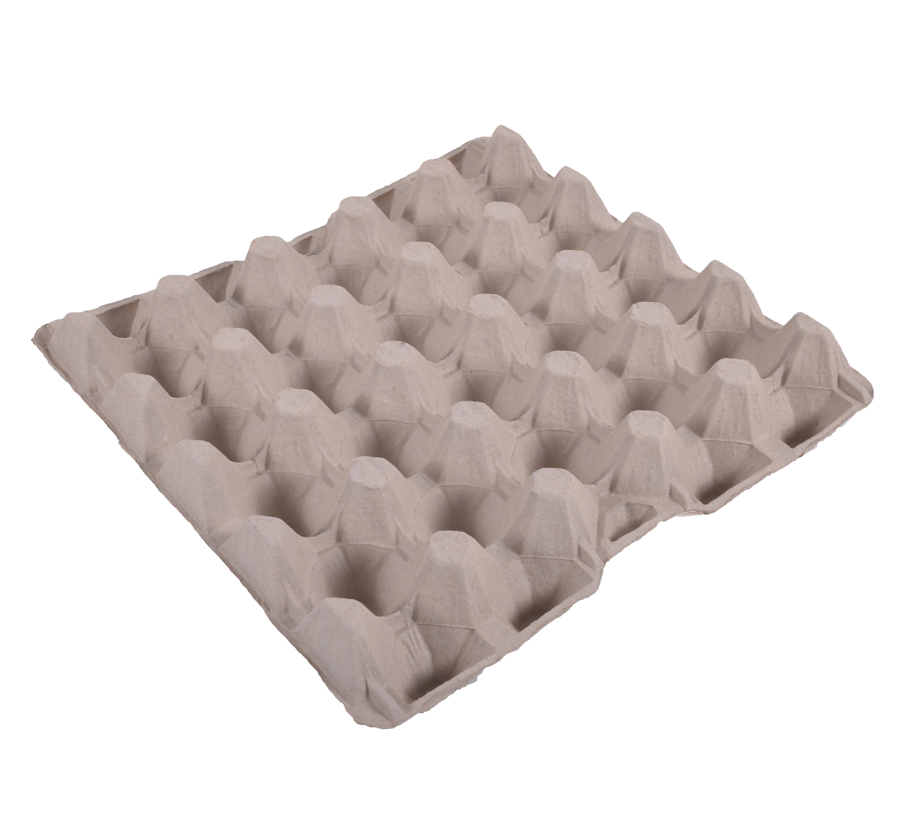 Jumbo 25lb Fibre Keyes Tray, Grey / 20 cell (154/bundle)
