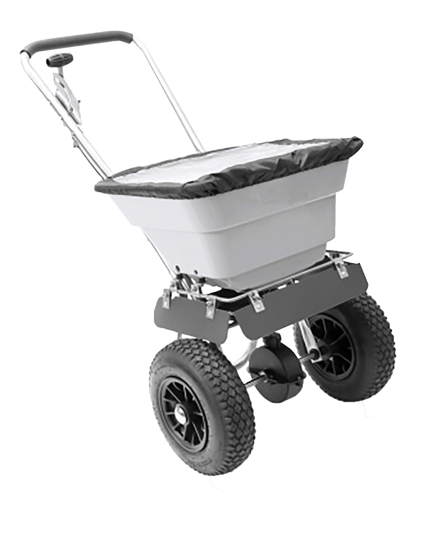 36.5kg (80lb) Salt Spreader with Adjustable Deflectors