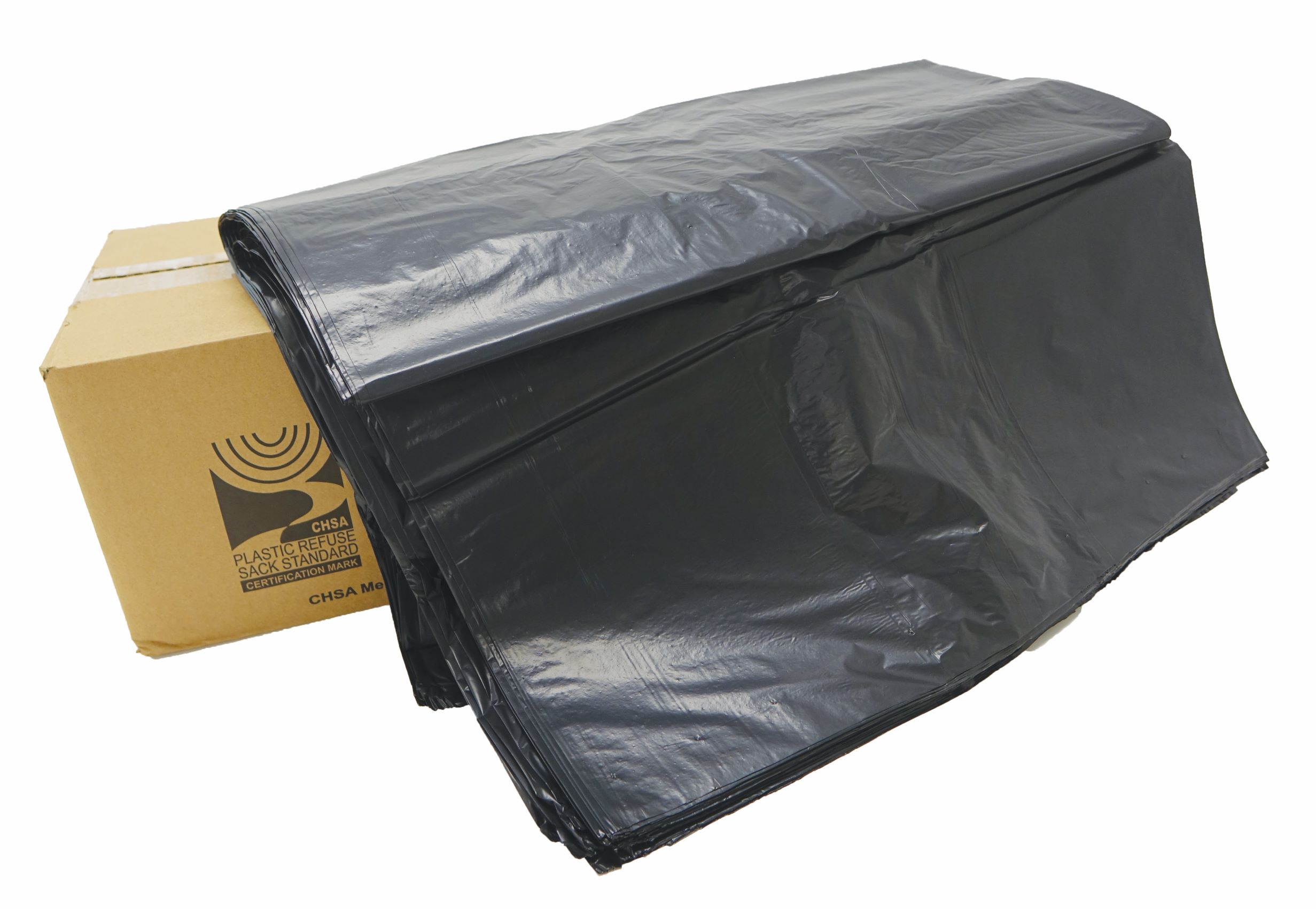 Heavy Duty Black Sacks, 15kg