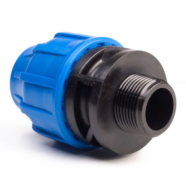 MDPE Male Adaptor 20mm x 3/4"