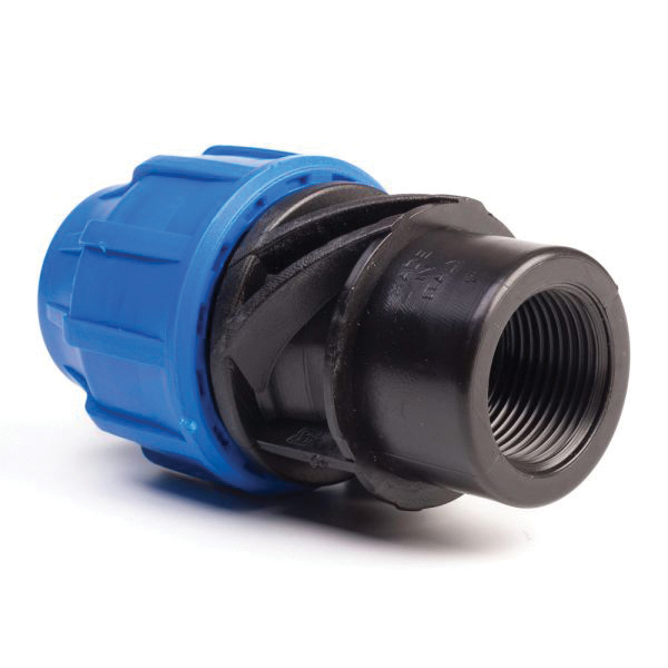 MDPE Female Adaptor 20mm x 3/4"