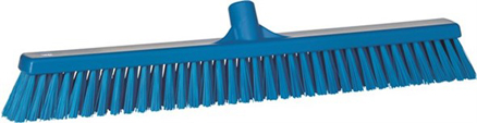 Vikan Broom, 610mm, Soft/Hard - Blue
