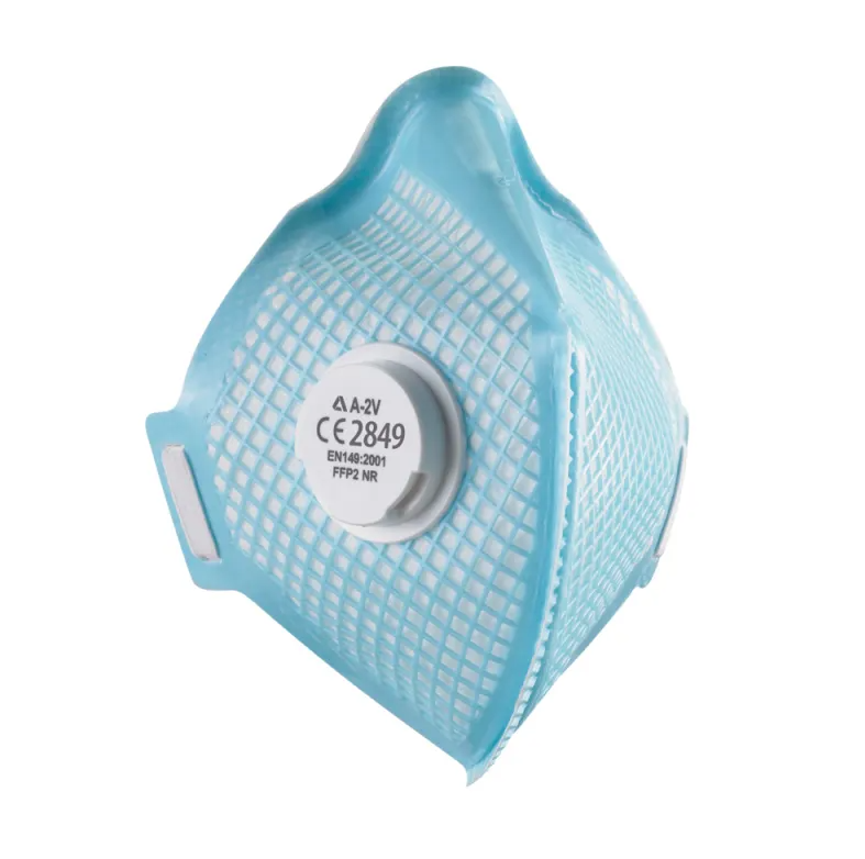 Alpha Solway A-2V Alphamesh Vertical Fold Flat Disposable Mask, FFP2V - Box of 20