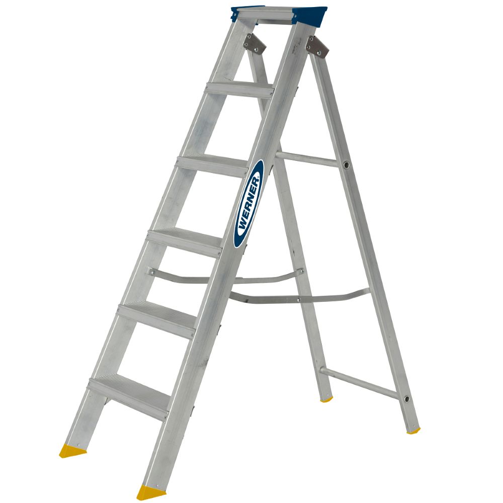 Mastertrade Swingback Stepladder - 6 Tread