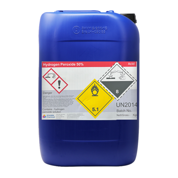 Hydrogen Peroxide 50%, 29kg