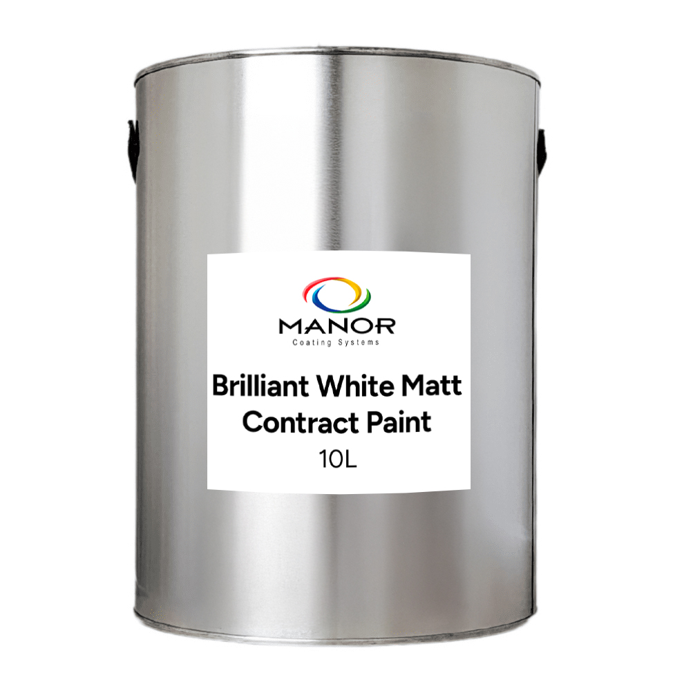 Matt Contract Paint, 10L - Brilliant White