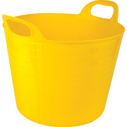 Yellow Flexi-Bucket, 26 Ltr